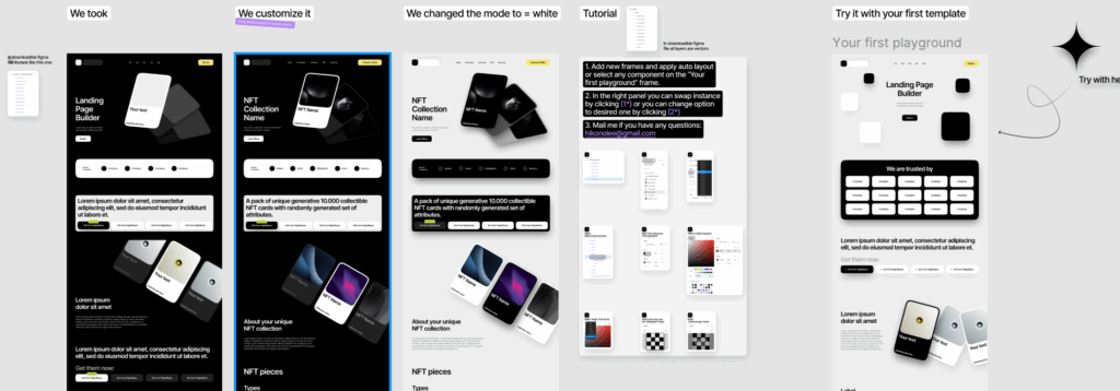 Part of a Website Mockup (Figma)